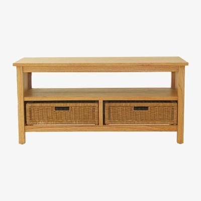 Downtown Daro Alexandra Natural Wash TV Unit In LightWood