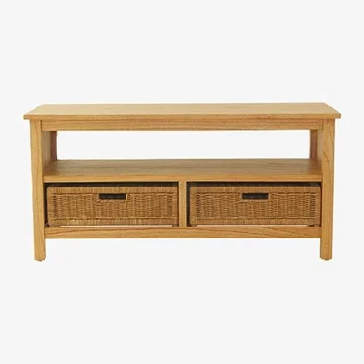 Downtown Daro Alexandra Natural Wash TV Unit In LightWood