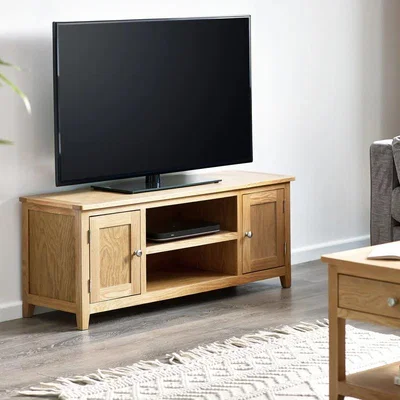 Downtown Julian Bowen Mallory Widescreen TV Unit In LightWood
