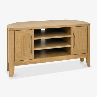 Downtown Jasper Oak Corner Entertainment/TV Unit