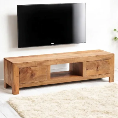 OAT Home Tibradden 145cm Wooden TV Media Unit Stand