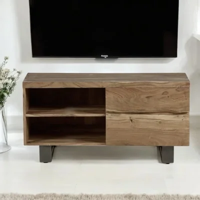 OAT Home Killarney 110cm Wooden Live Edge TV Media Unit
