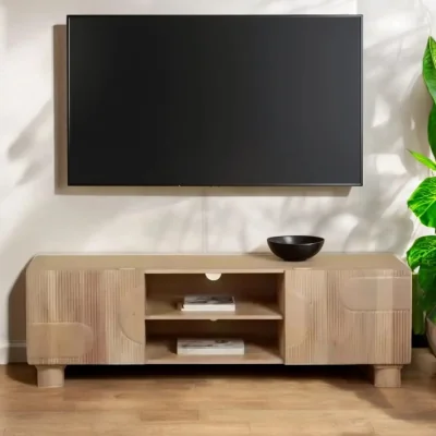 OAT Home Cashel 145cm Wooden TV Stand Media Unit