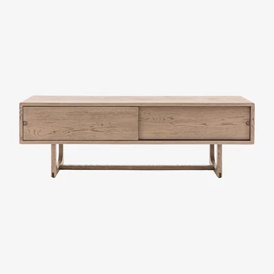 Perch and Parrow Whittle Media Unit in Smoked