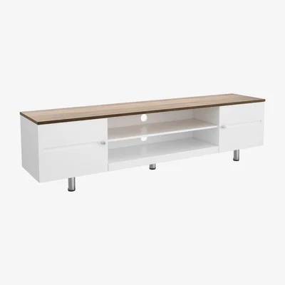 The Range Whitesands 1.9m TV Stand - White