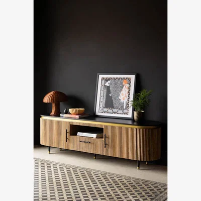Rockett St George Ribbed TV Unit