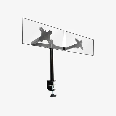 The Range Dual Arm Monitor Bracket - Black