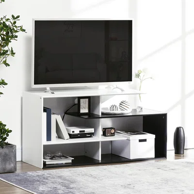 The Range TV Unit Cabinet for TVs up to 32"-55" - Black