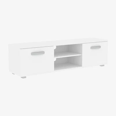 The Range Cosmo 2 Door TV Unit - White / 140cm