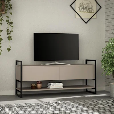 The Range Metola TV Stand - Mocha Grey