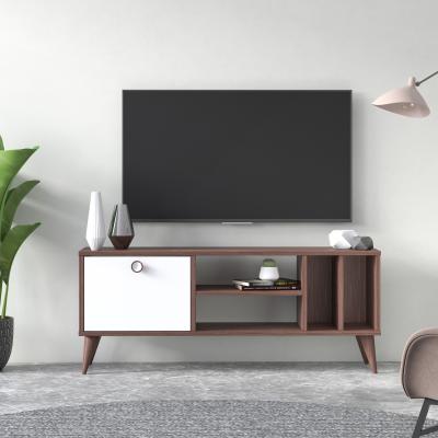 The Range Santa TV Stand for TVs up to 47" by Ruumstore - Victoria Walnut