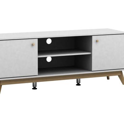 The Range TV-Stand in white - White