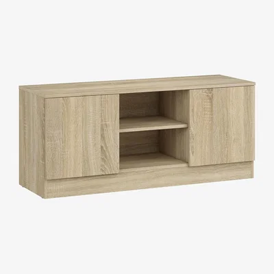 The Range Granada TV Stand - Oak