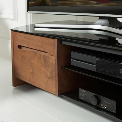 The Range Alphason Finewoods 1100mm TV Cabinet  - Walnut