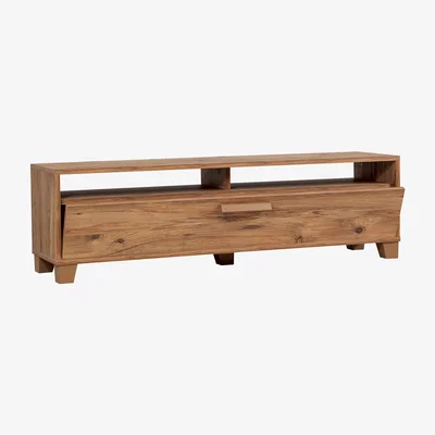 The Range Leroy TV Stand 140cm - Natural New - Yellow