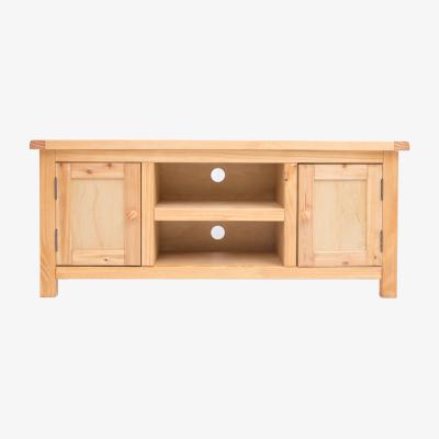 The Range Lugo 2 Door TV Stand - Brown / Wood Knob