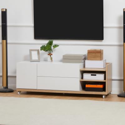 The Range Mobile TV Cabinet Stand with Storage Drawers and Shelves Living Room
