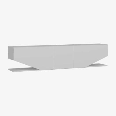 The Range 180cm TV Stand and Media Console TV Unit with Cabinets - White