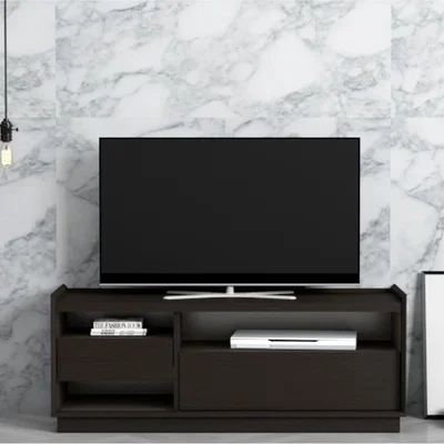 The Range YUCCA Modi Wenge TV Cabinet - Dark Grey