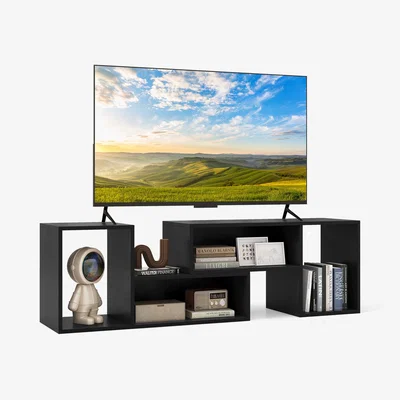 The Range 2-Piece Console TV Stand - Black