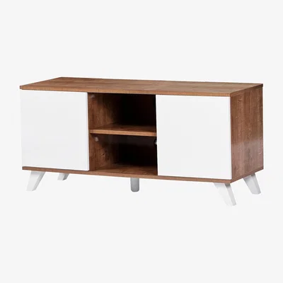 The Range Seville TV Unit - White / White doors