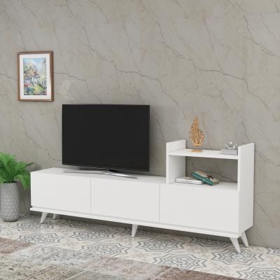 The Range Ezel TV Stand and Entertainment Center - White