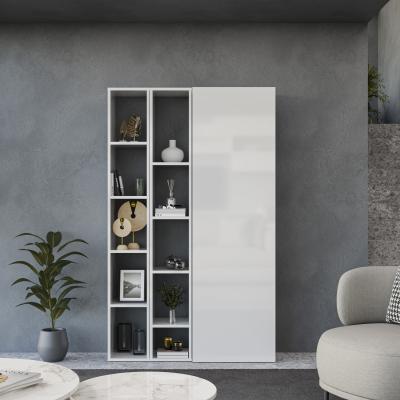 The Range Bern Wall Mounted Entertainment Center - High gloss White