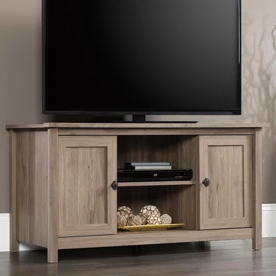 The Range Barrister Home Low TV Stand  - Salt Oak