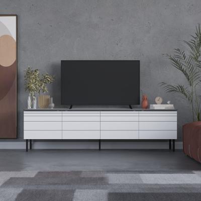 The Range Arya Modern TV Stand Multimedia Centre TV Unit With Storage Cabinet - White