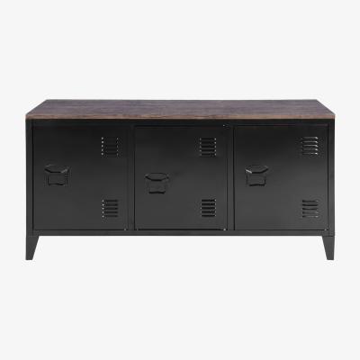 The Range Matapouri TV Cabinet Storage Box - Black Wood