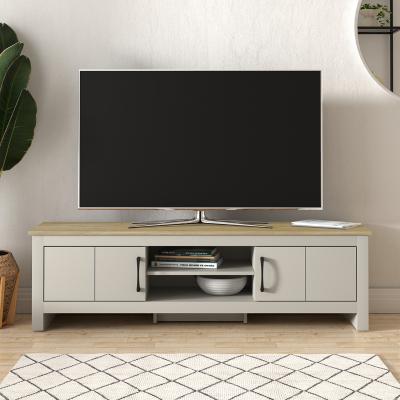 The Range Appledore Large TV Unit - Light Grey