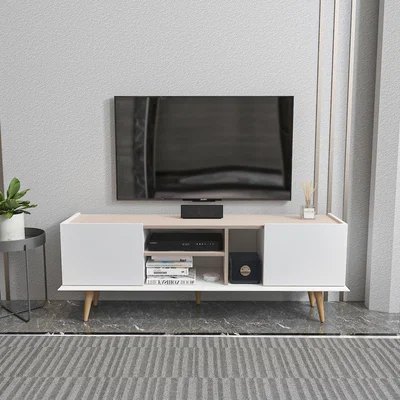The Range Ekvador TV Unit - White&Beige