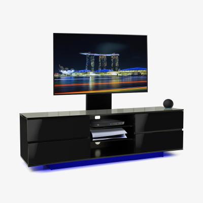 The Range AVITUS TV Cabinet with LED and Mounting Arm - Black