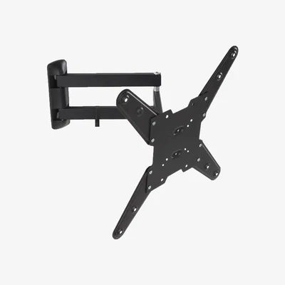 The Range Television Bracket - 26-75 Inch Screens, Extendable, Tilt, Swivel TV Wall Mount - Black / 41cm