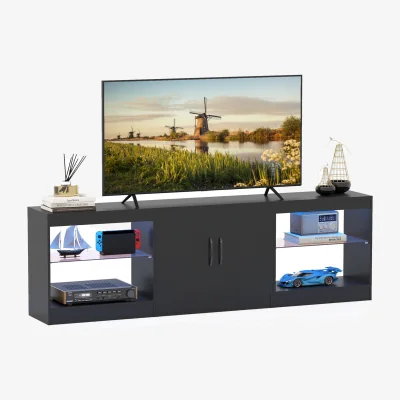 The Range Modular TV Stand - Black