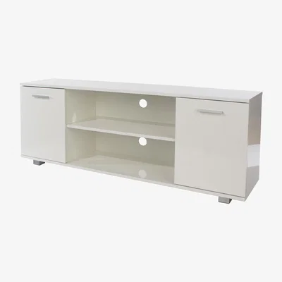 The Range Lido 2 door widescreen TV unit  - White