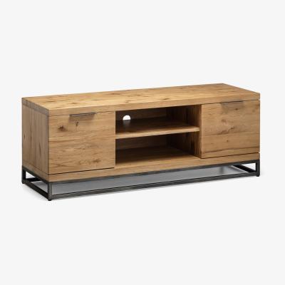 The Range Brooklyn Tv Unit - Oak/Metal