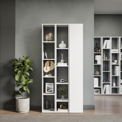 The Range Lucerne Wall Mounted Entertainment Center - High gloss White