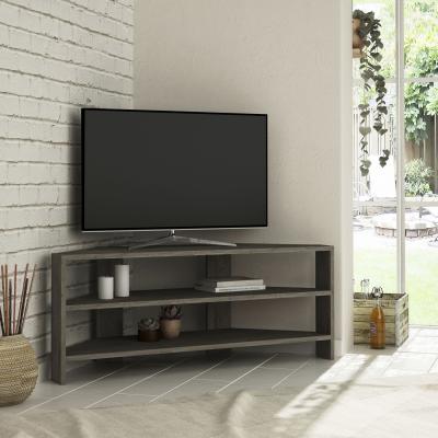 The Range Thales Corner TV Stand - Dark Coffee