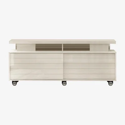 The Range Vision widescreen TV unit  - Soft gloss white