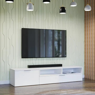 The Range TV Cabinet Shefa Line Marocco 175 - White
