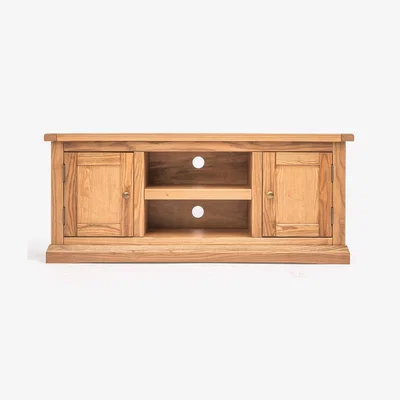 The Range Salerno 2 Door TV Cabinet - Light wood