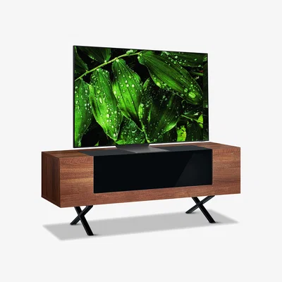 The Range ADONIS TV Cabinet for 26"-55" Flat Screen TVs - Walnut Black