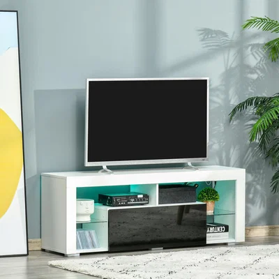 The Range 140cm TV Stand Cabinet - Black, White