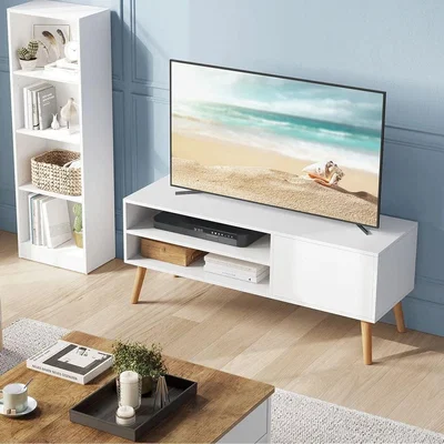 The Range 120cm TV Stand Cabinet  for TVs up to 55 Inches - White