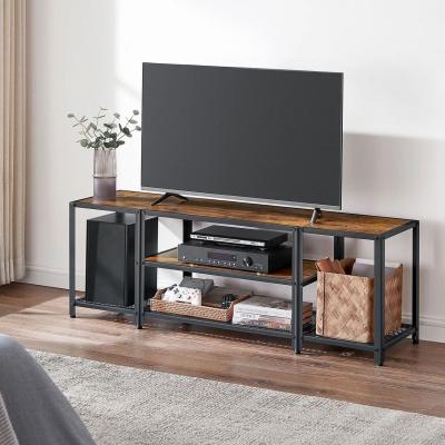The Range 147cm 3-Tier TV Stand for TVs up to 65 Inches - Brown