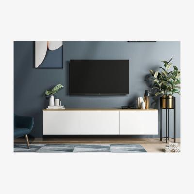 The Range Neon TV Unit - White, Oak