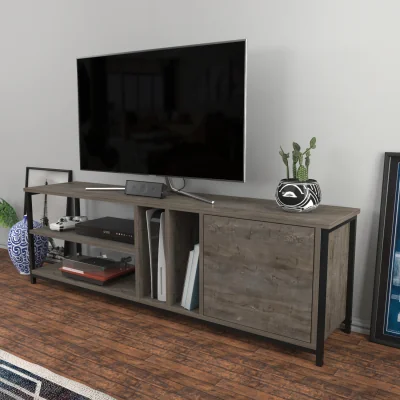 The Range Oneida TV Unit - Wenge and Black
