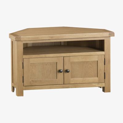 The Range Bisbrooke Country Corner TV Unit - Medium Oak