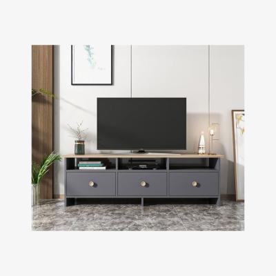 The Range Oslo TV Unit - Walnut, Anthracite